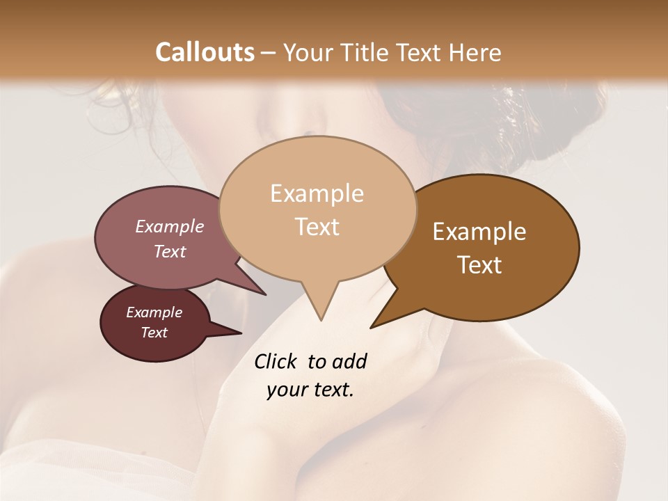 Wedding Make Up Asian PowerPoint Template