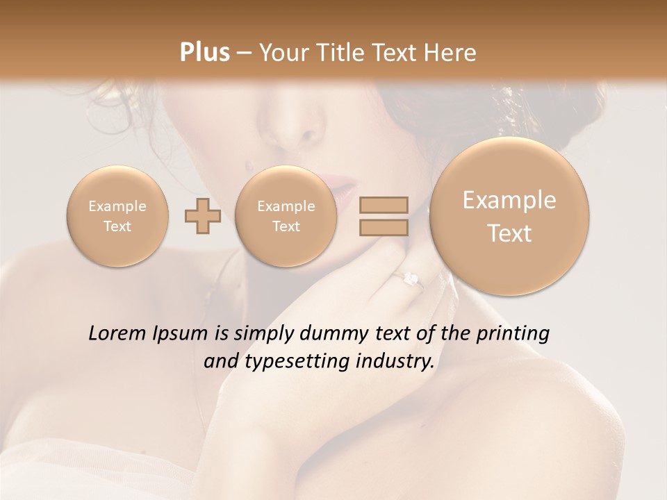 Wedding Make Up Asian PowerPoint Template