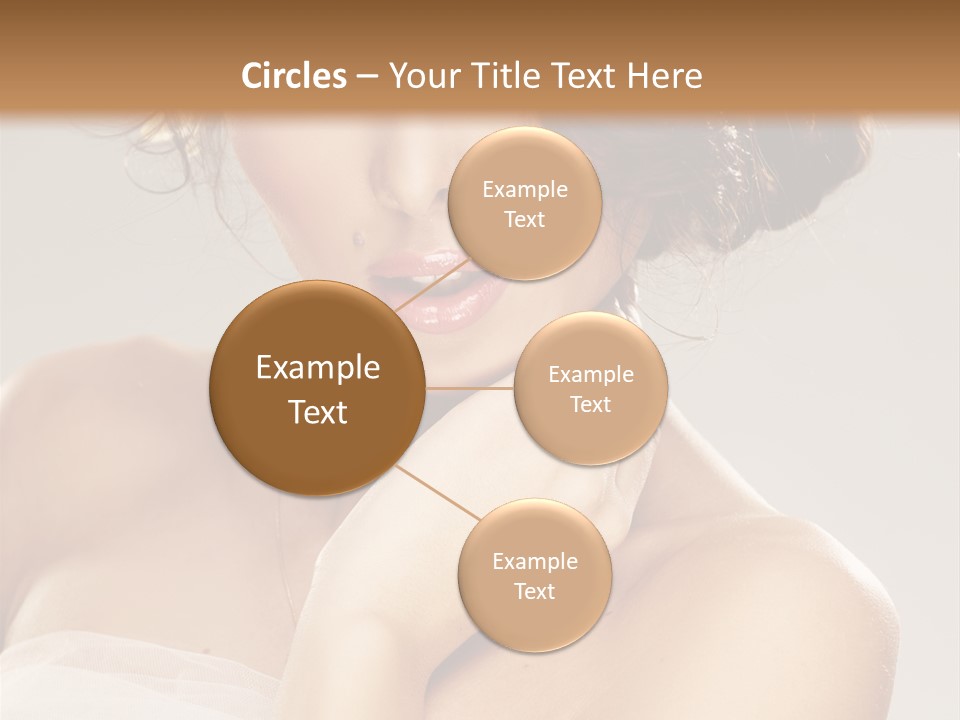 Wedding Make Up Asian PowerPoint Template