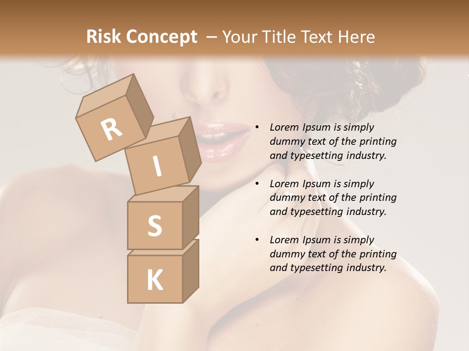 Wedding Make Up Asian PowerPoint Template