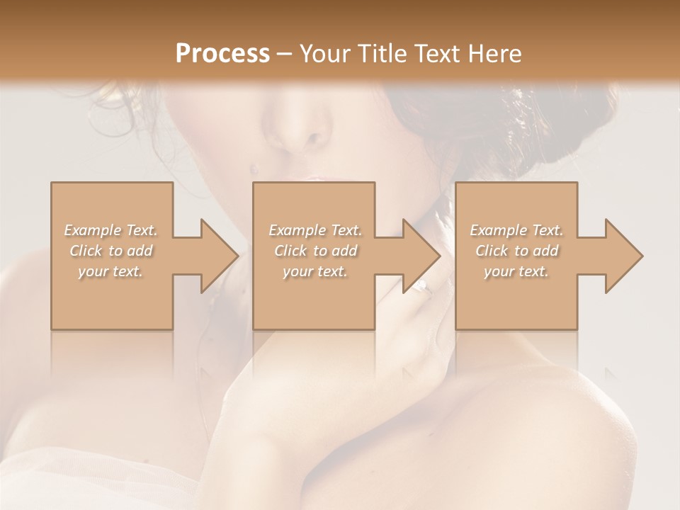 Wedding Make Up Asian PowerPoint Template