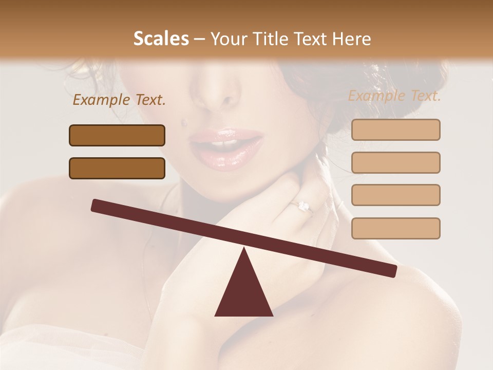 Wedding Make Up Asian PowerPoint Template