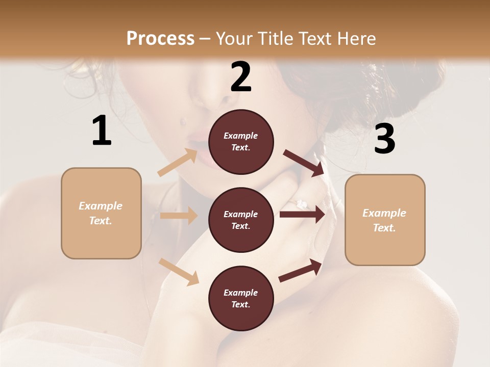 Wedding Make Up Asian PowerPoint Template