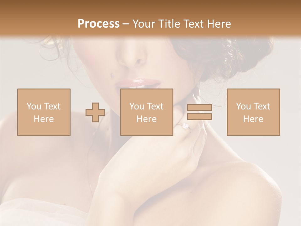 Wedding Make Up Asian PowerPoint Template