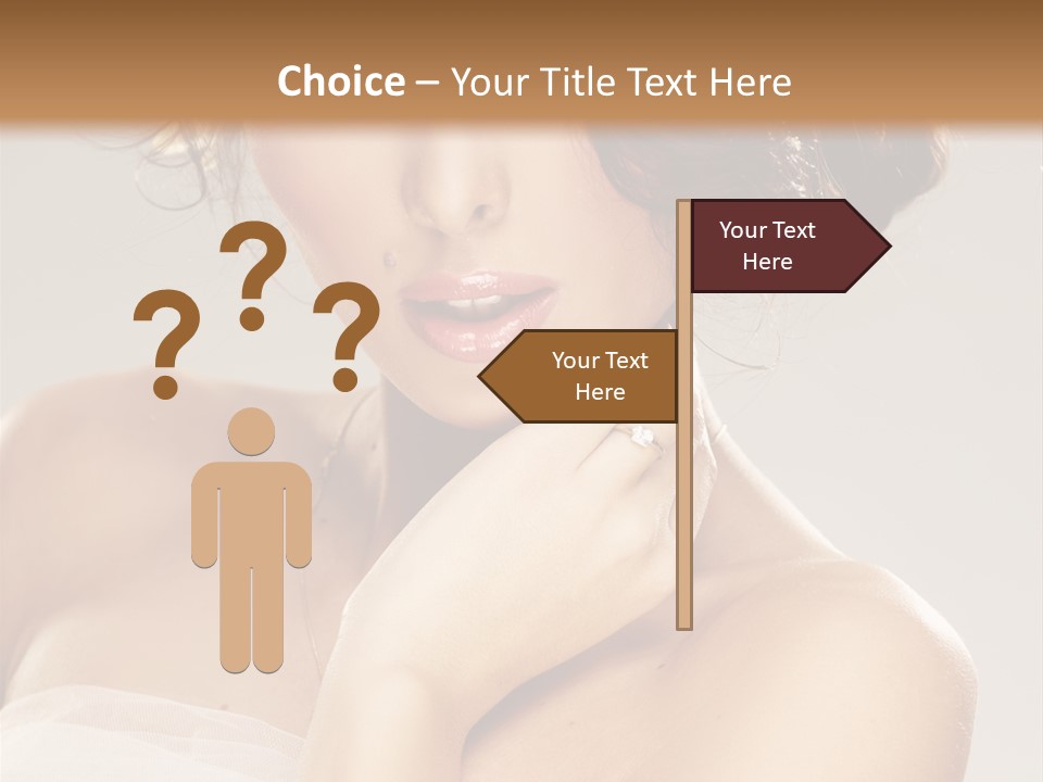 Wedding Make Up Asian PowerPoint Template