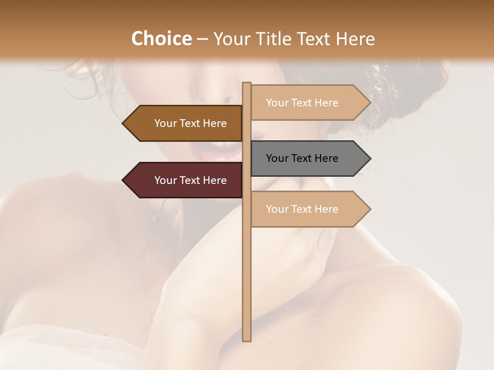 Wedding Make Up Asian PowerPoint Template