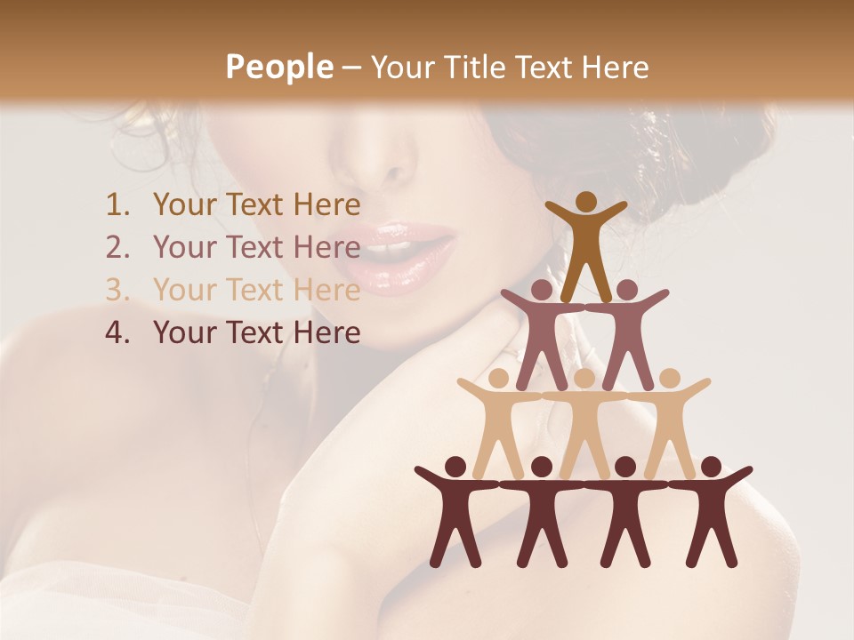 Wedding Make Up Asian PowerPoint Template