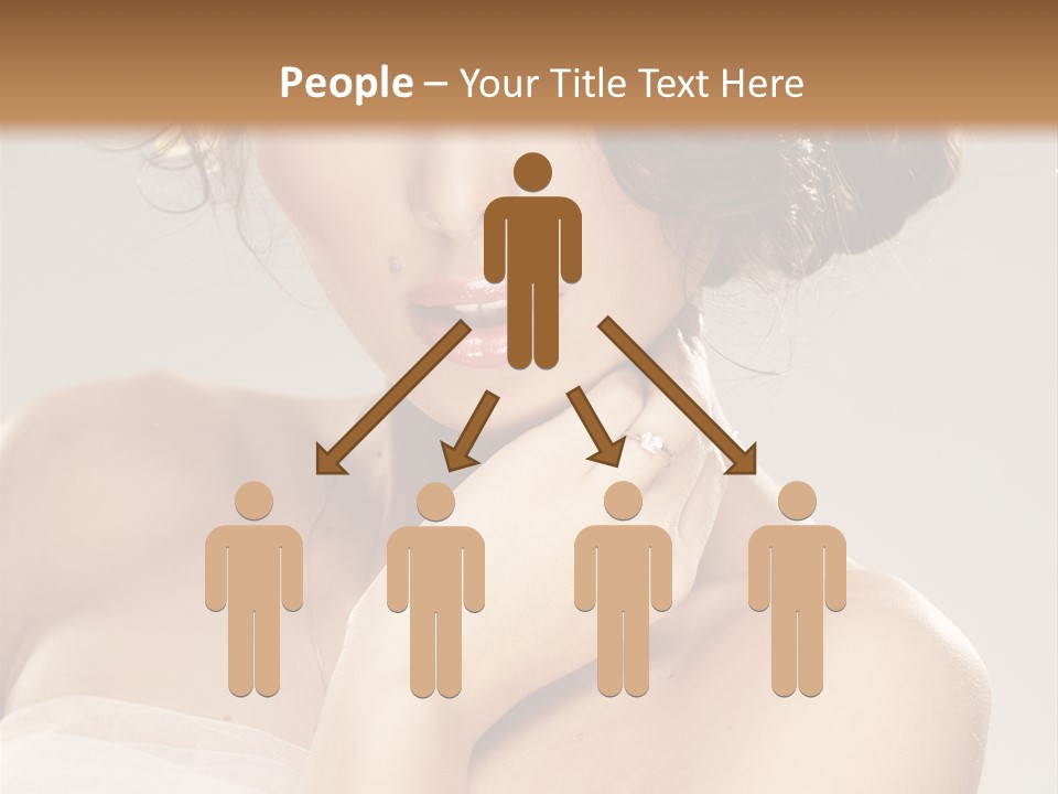 Wedding Make Up Asian PowerPoint Template