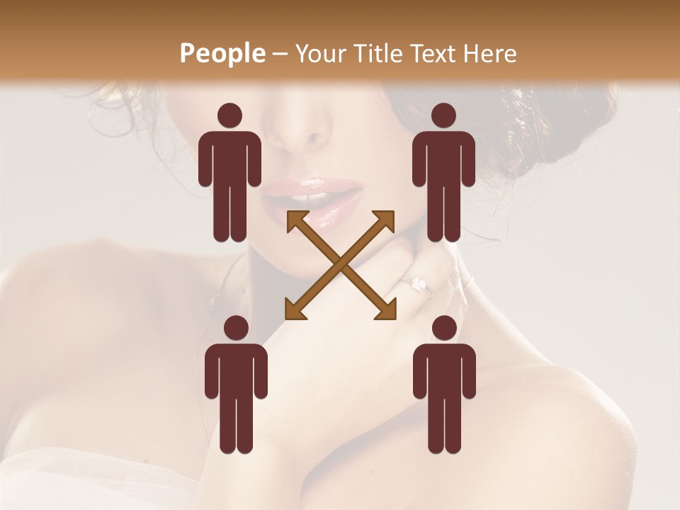 Wedding Make Up Asian PowerPoint Template