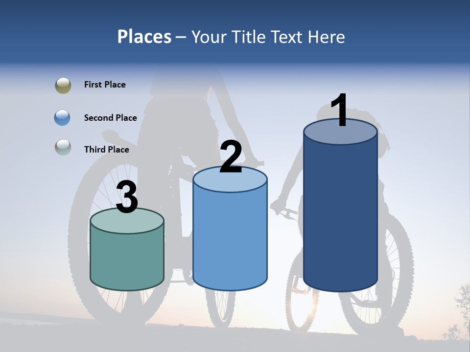 Cycle Route PowerPoint Template