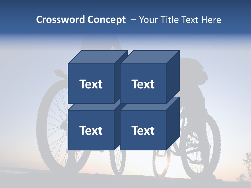 Cycle Route PowerPoint Template