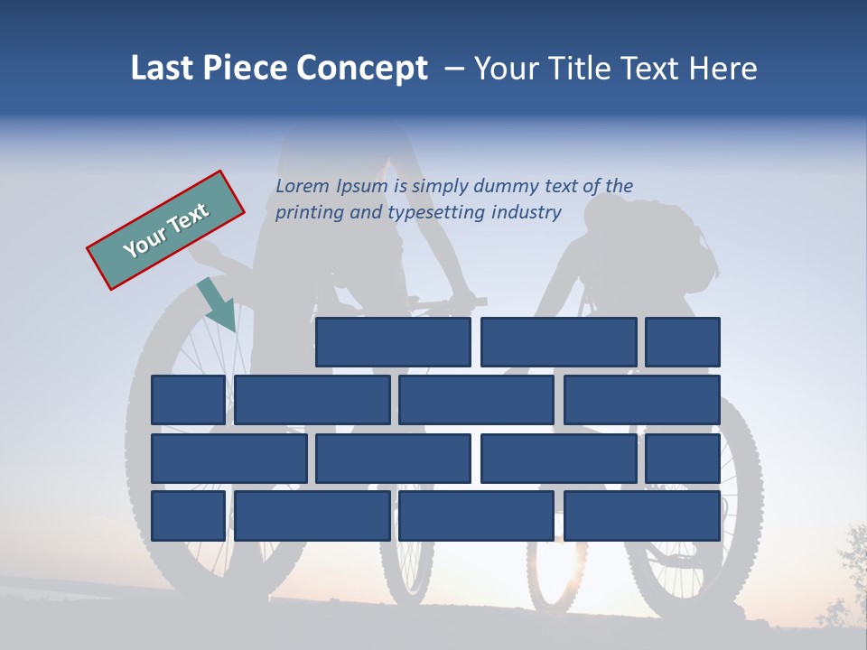 Cycle Route PowerPoint Template