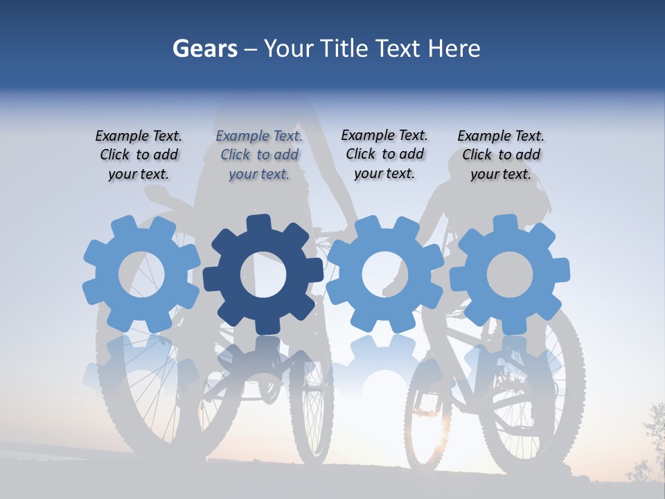 Cycle Route PowerPoint Template