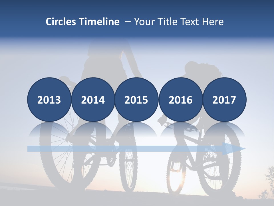 Cycle Route PowerPoint Template