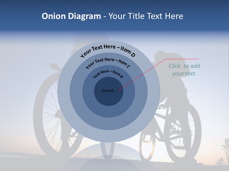 Cycle Route PowerPoint Template