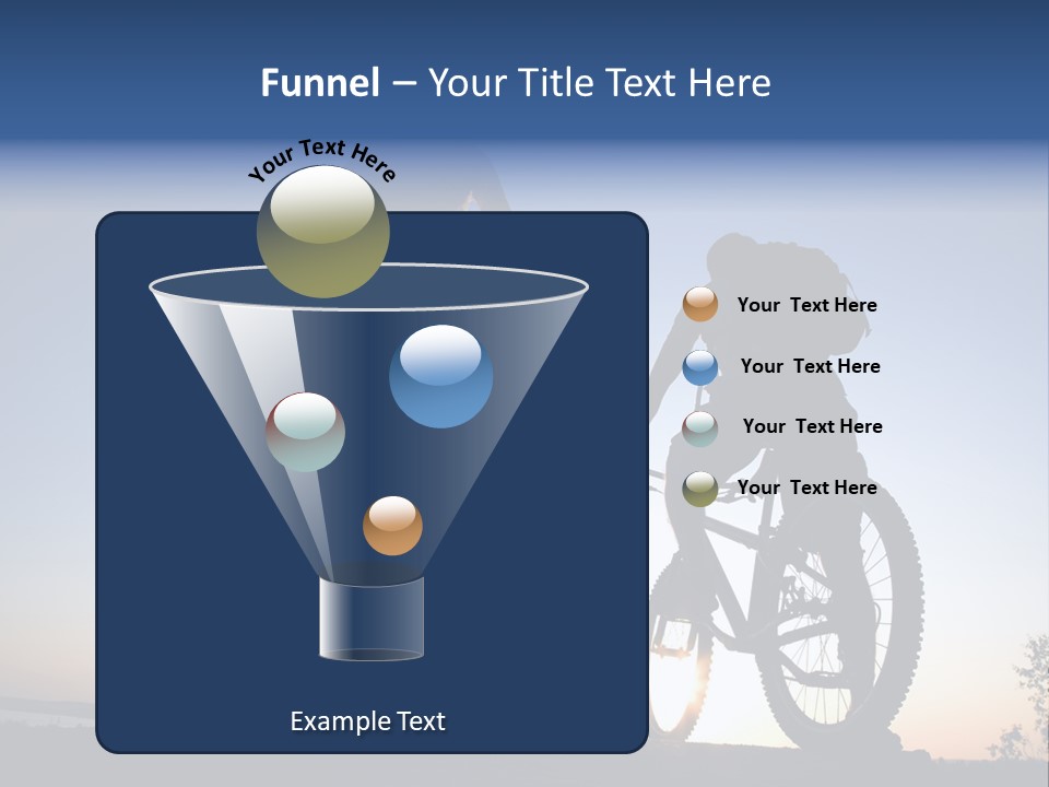 Cycle Route PowerPoint Template