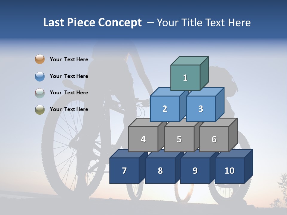 Cycle Route PowerPoint Template