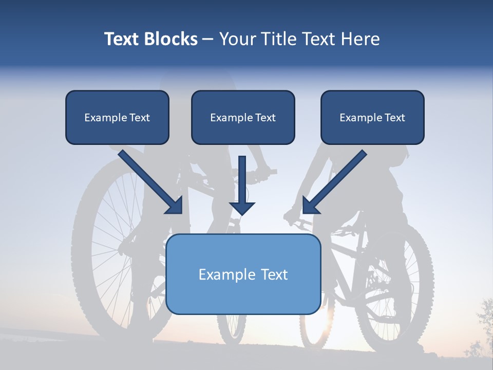 Cycle Route PowerPoint Template