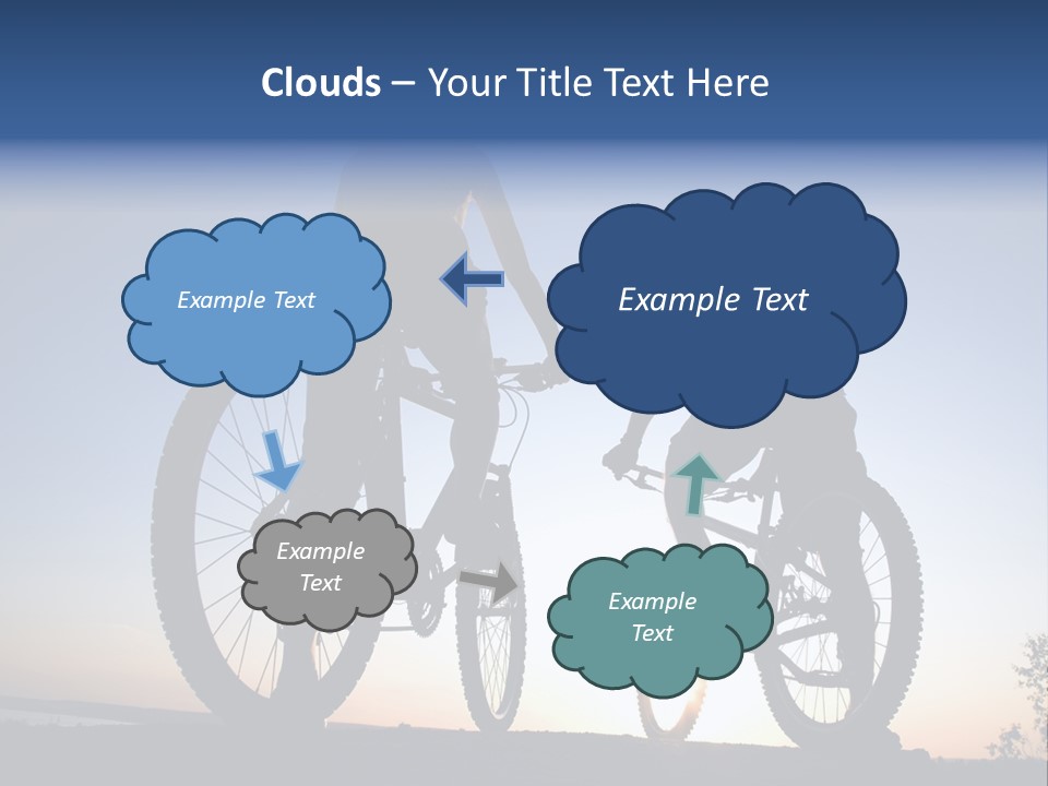 Cycle Route PowerPoint Template