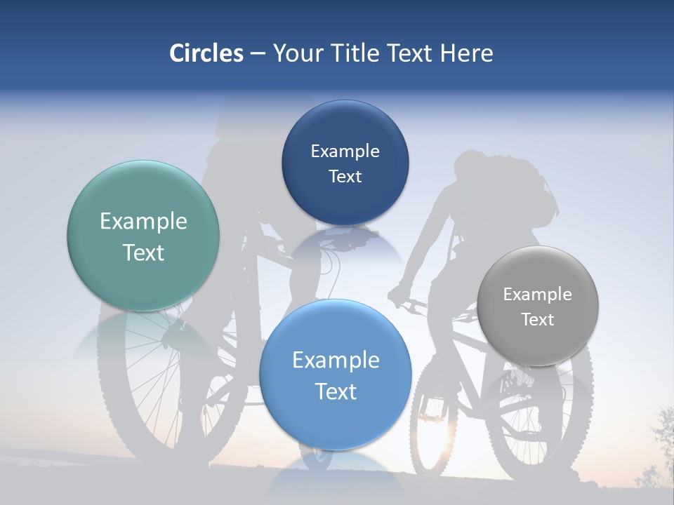 Cycle Route PowerPoint Template