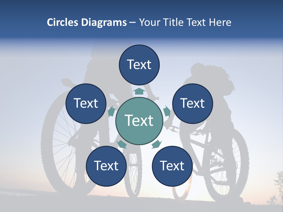 Cycle Route PowerPoint Template