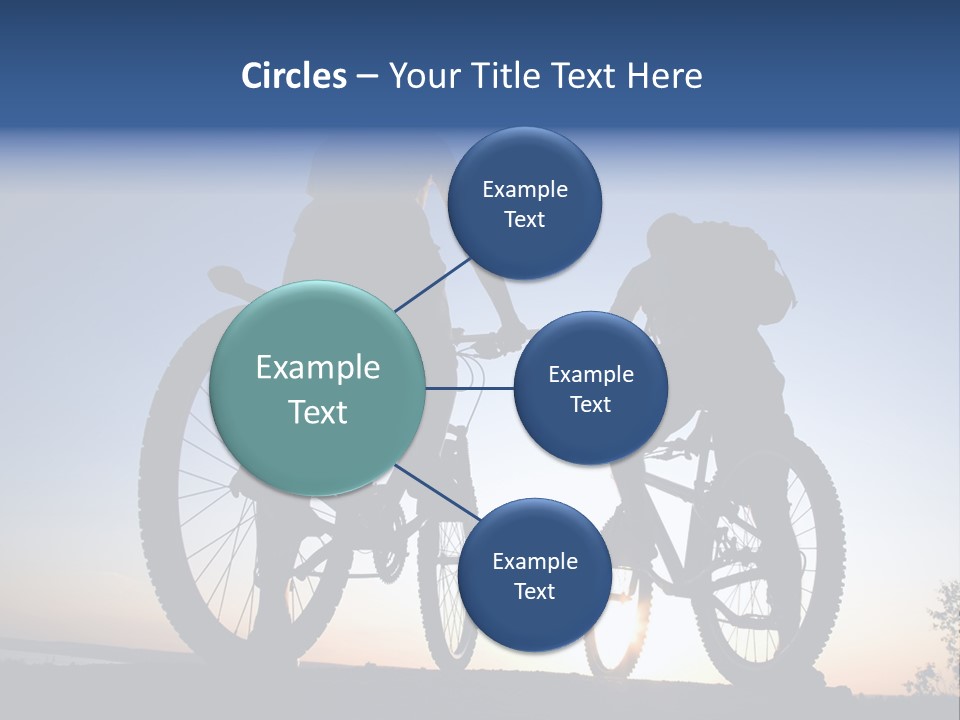 Cycle Route PowerPoint Template