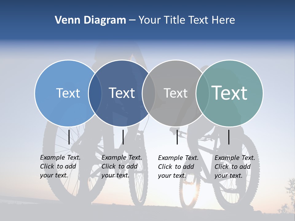 Cycle Route PowerPoint Template
