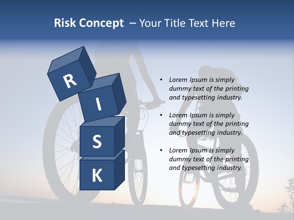 Cycle Route PowerPoint Template
