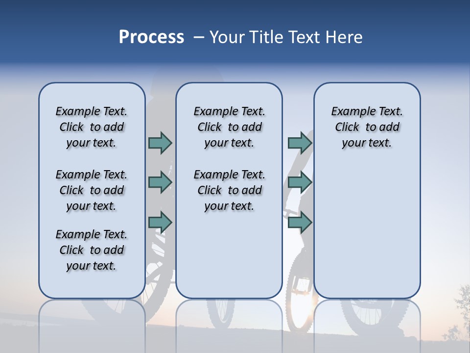 Cycle Route PowerPoint Template