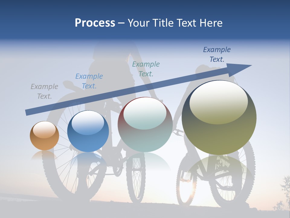 Cycle Route PowerPoint Template