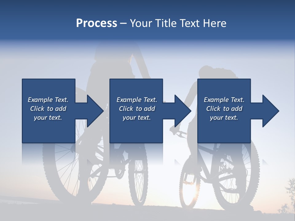Cycle Route PowerPoint Template