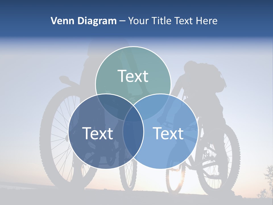 Cycle Route PowerPoint Template