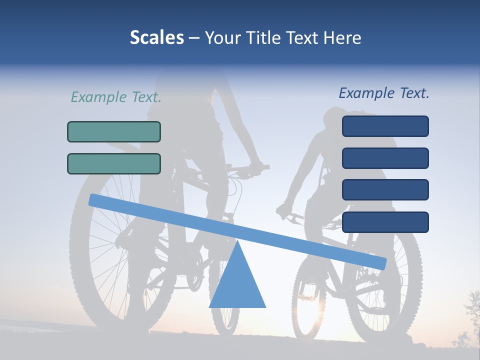 Cycle Route PowerPoint Template