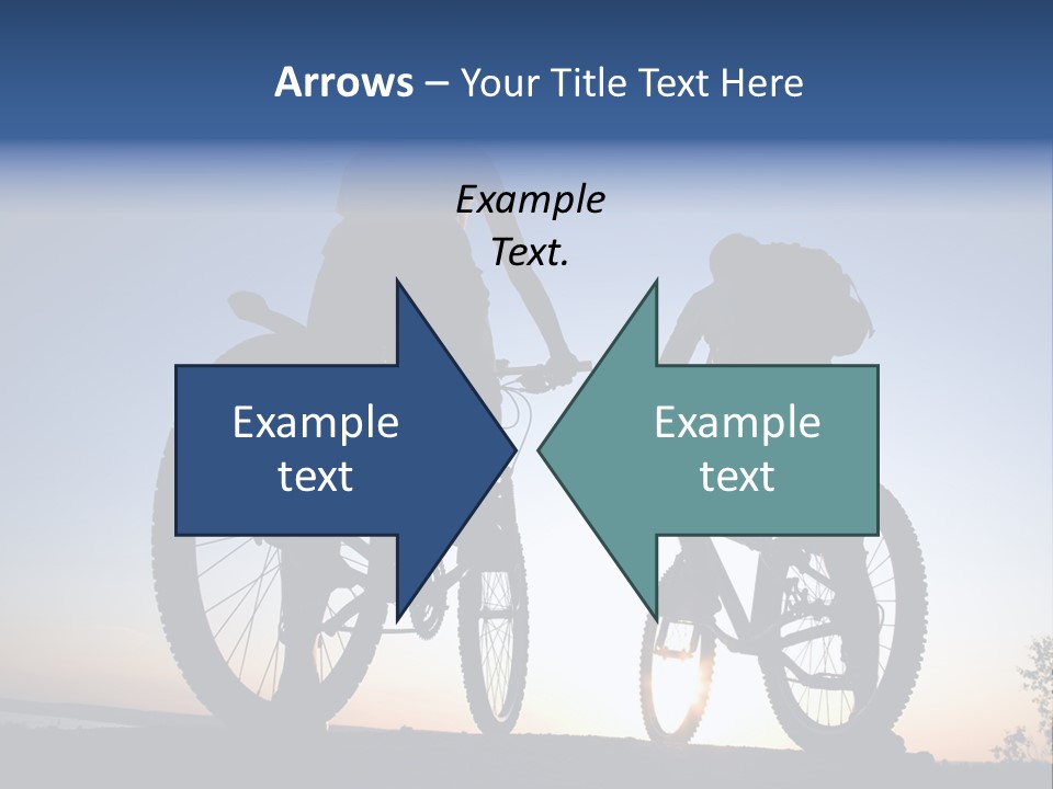 Cycle Route PowerPoint Template
