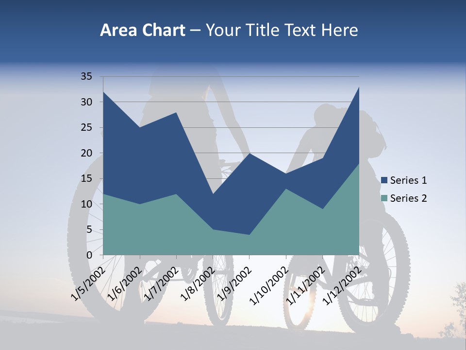 Cycle Route PowerPoint Template
