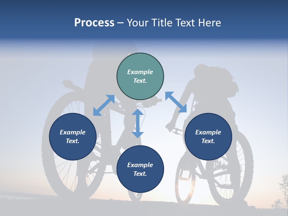Cycle Route PowerPoint Template