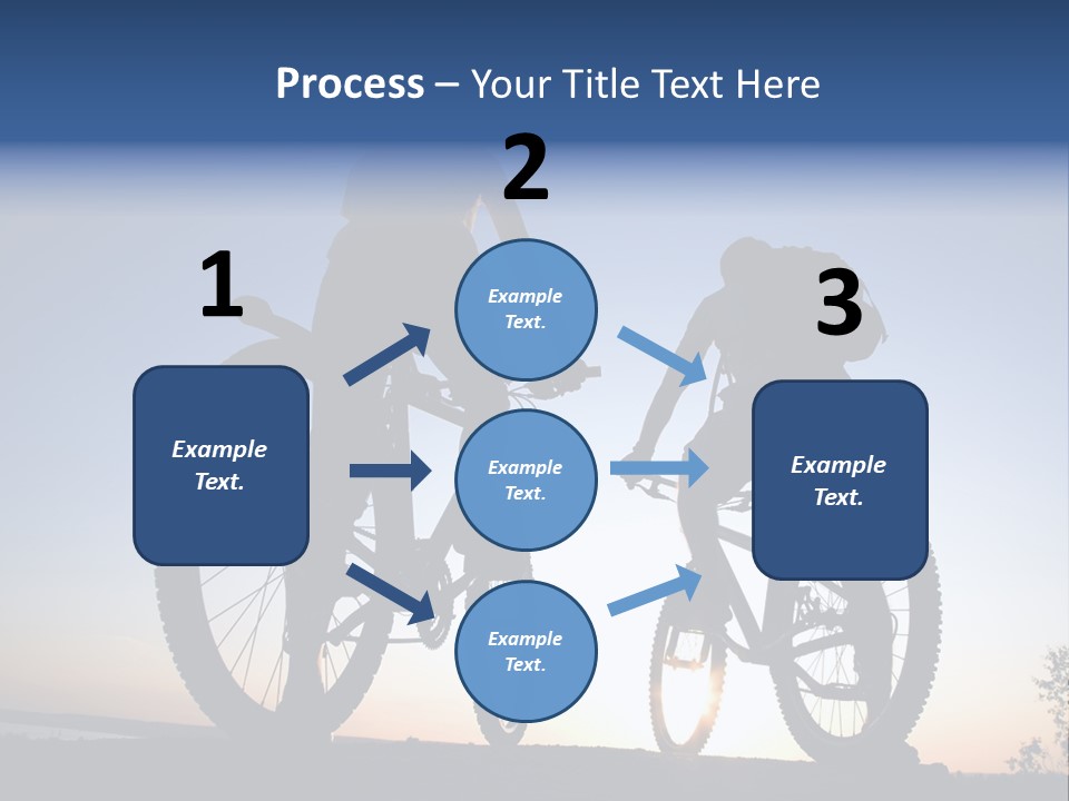 Cycle Route PowerPoint Template
