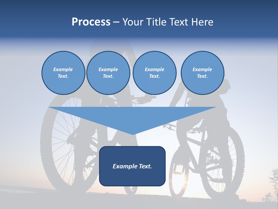Cycle Route PowerPoint Template