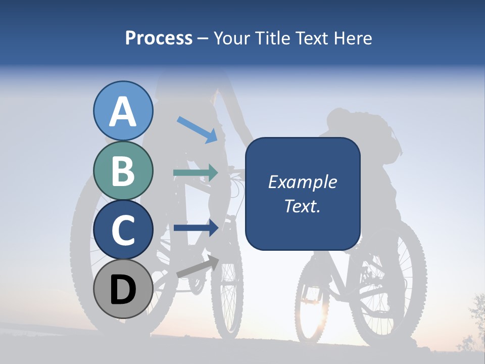 Cycle Route PowerPoint Template