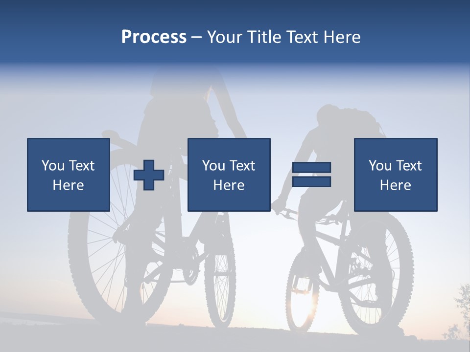 Cycle Route PowerPoint Template