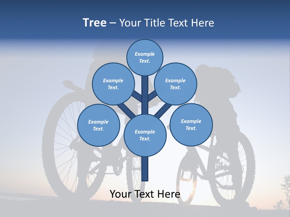 Cycle Route PowerPoint Template