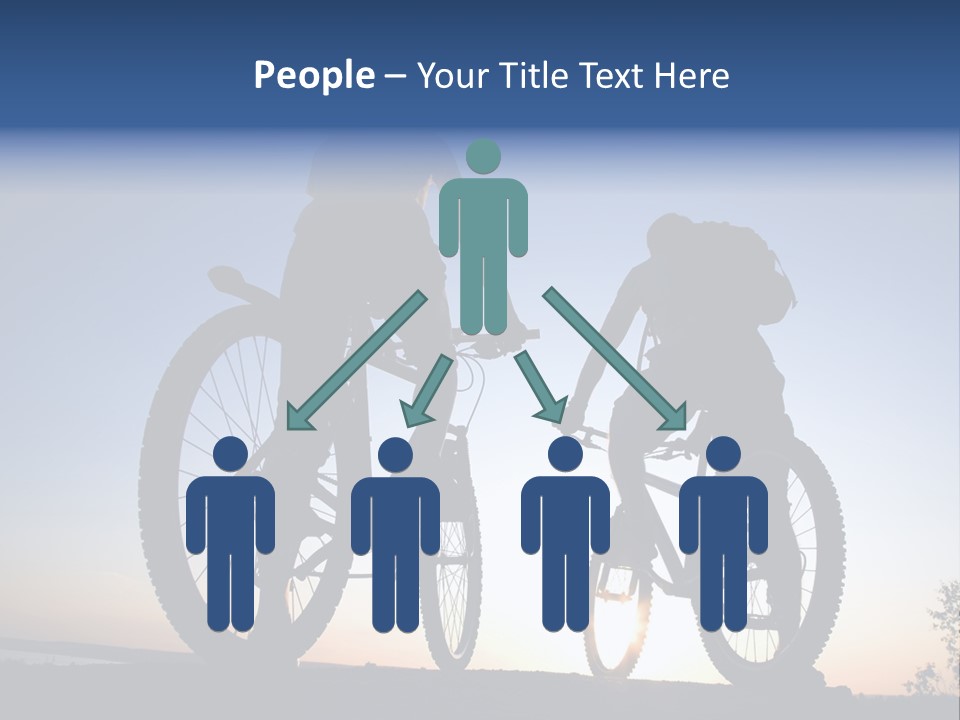 Cycle Route PowerPoint Template