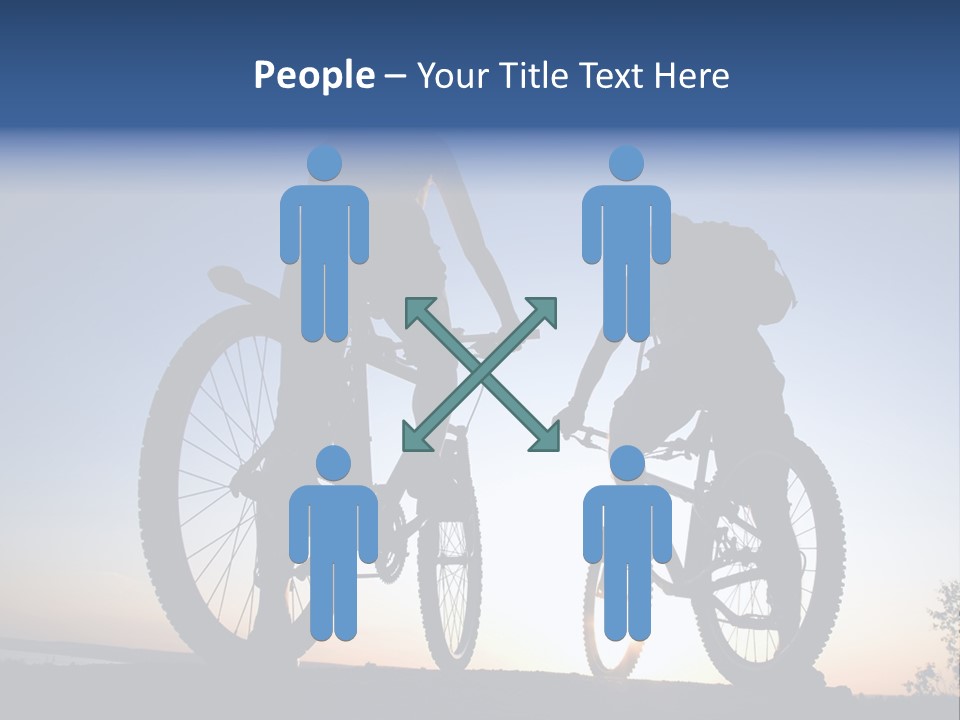 Cycle Route PowerPoint Template