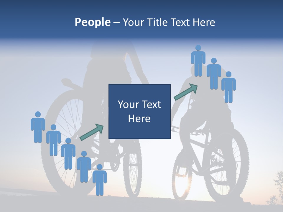 Cycle Route PowerPoint Template