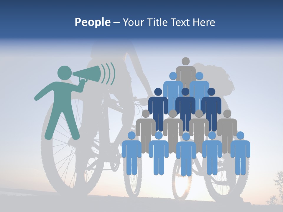 Cycle Route PowerPoint Template