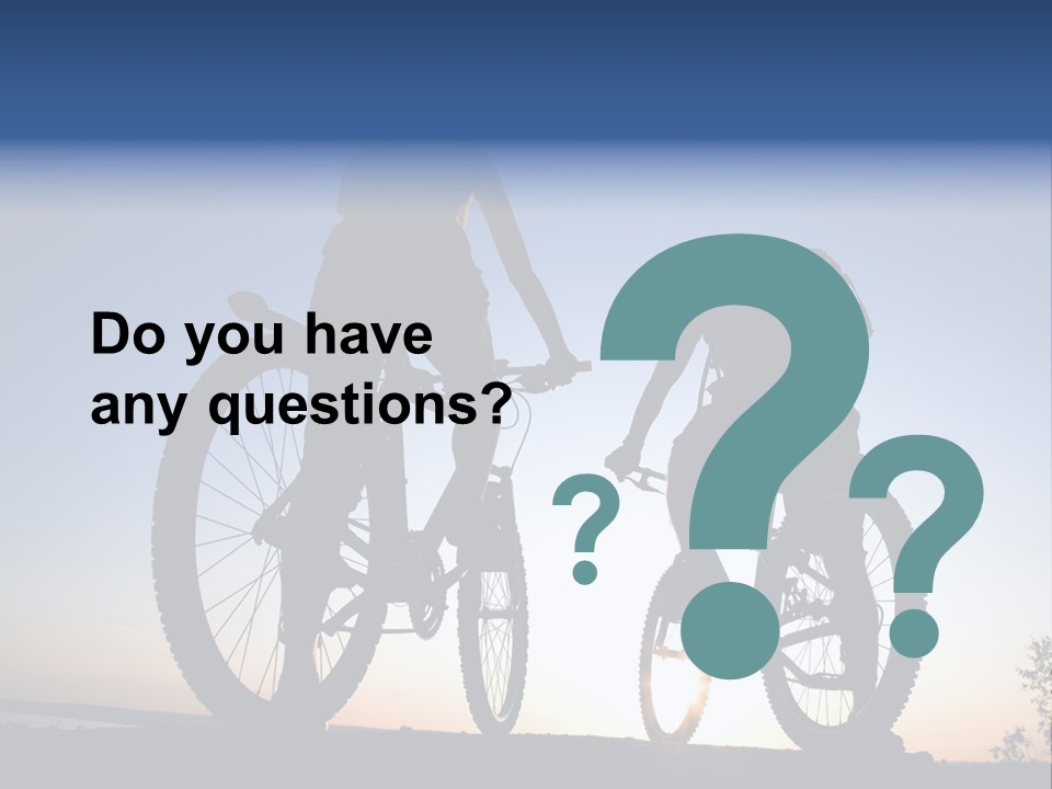 Cycle Route PowerPoint Template