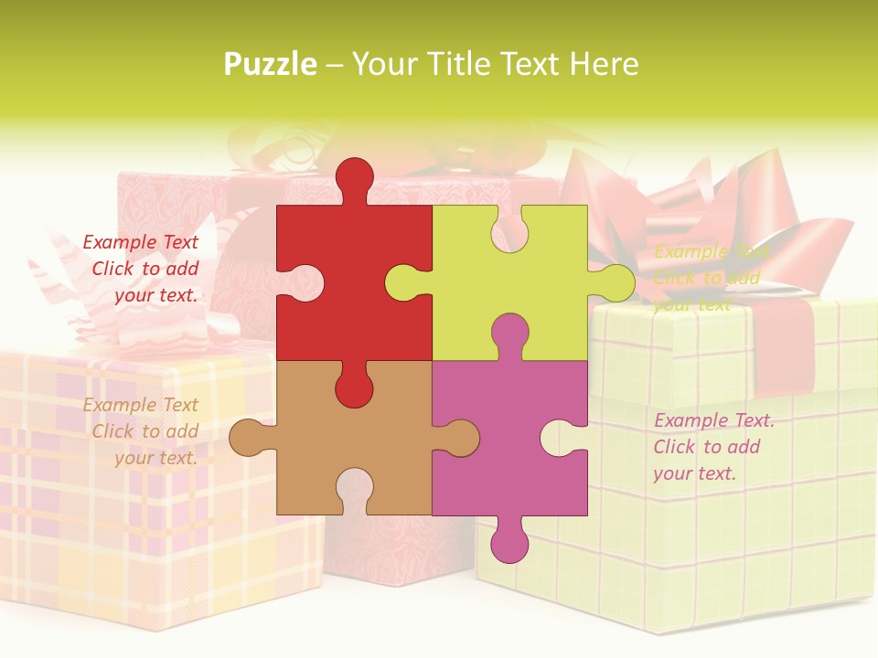 Gift Offer PowerPoint Template