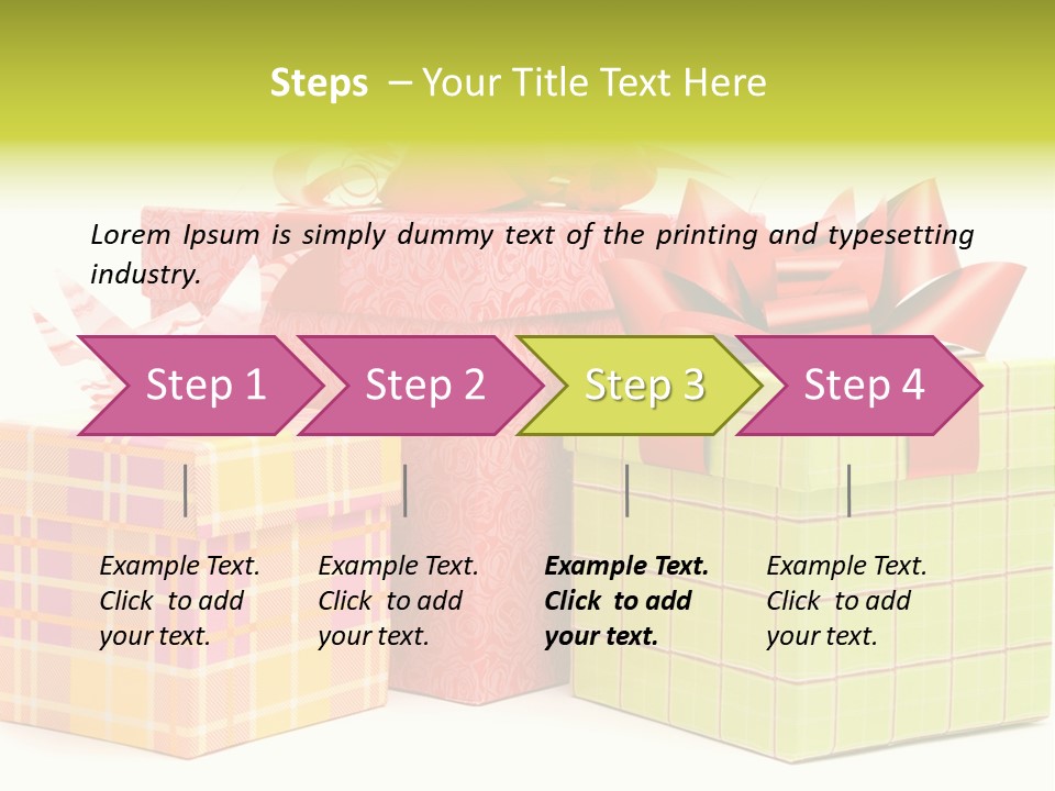 Gift Offer PowerPoint Template