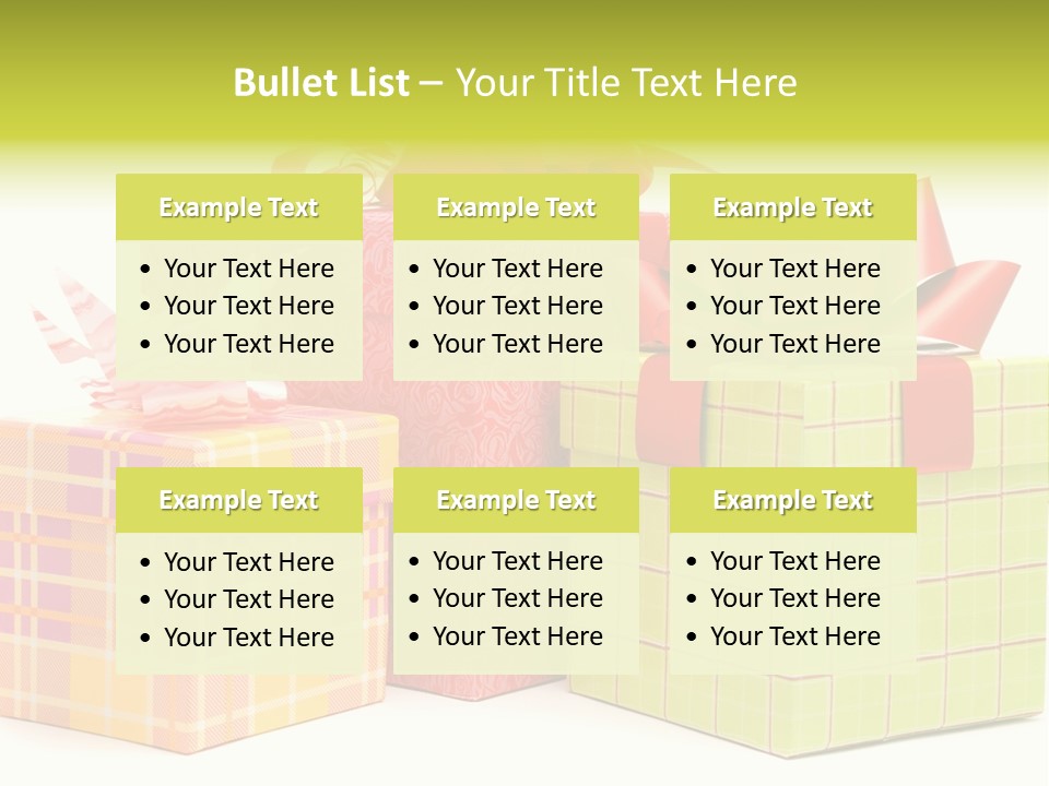 Gift Offer PowerPoint Template