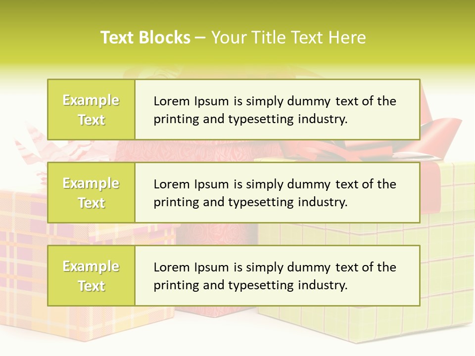Gift Offer PowerPoint Template